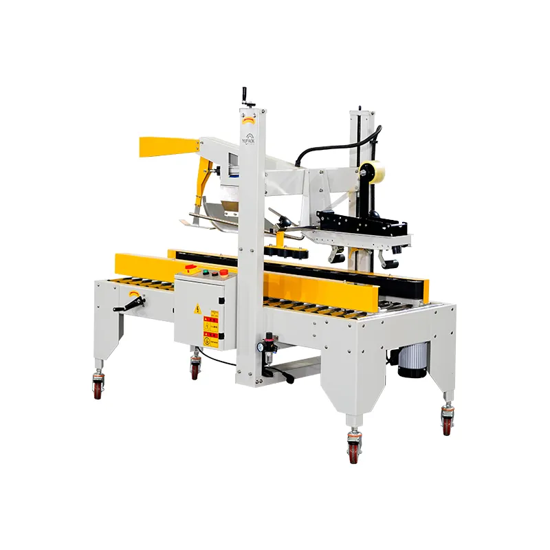 Máy dán thùng và máy đóng đai tự động (Automatic tape box case Carton sealer & Strapping Machine)