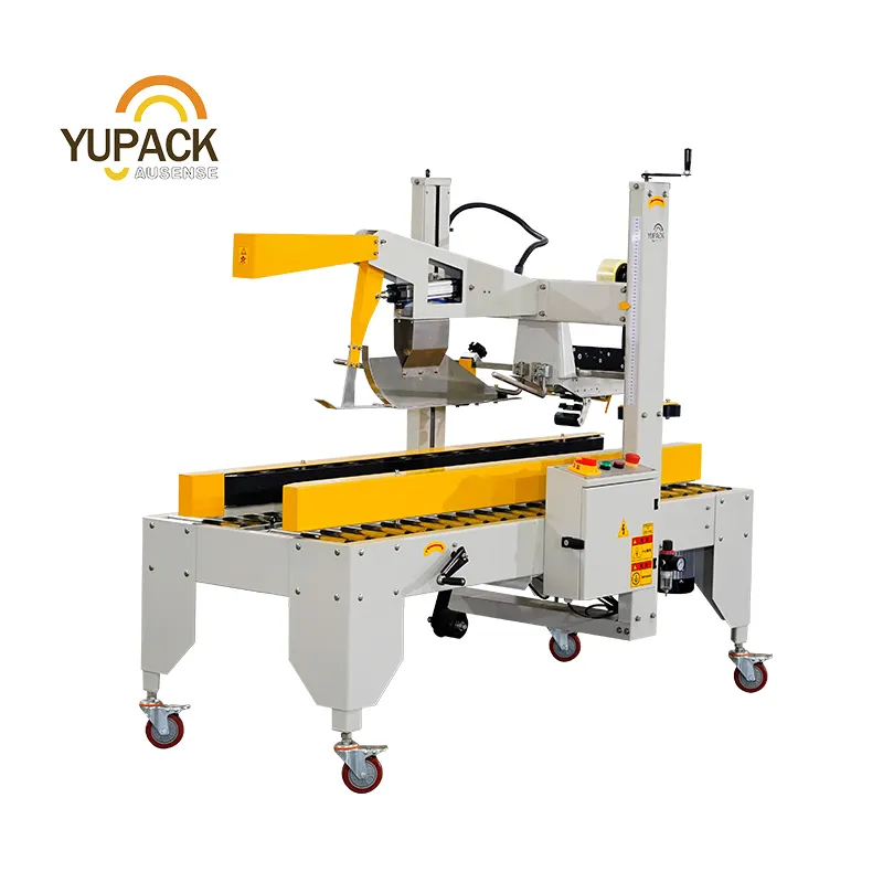 Máy dán thùng và máy đóng đai tự động (Automatic tape box case Carton sealer & Strapping Machine)